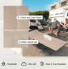 Foldable Camping Cot with Carry Bag Cushion and Headrest